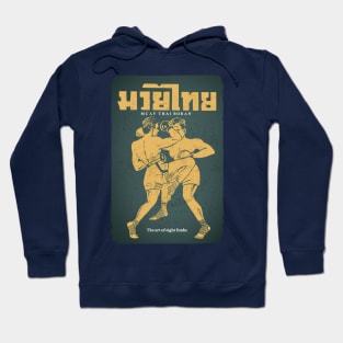 Muay Thai Vintage Born to Fight Hoodie